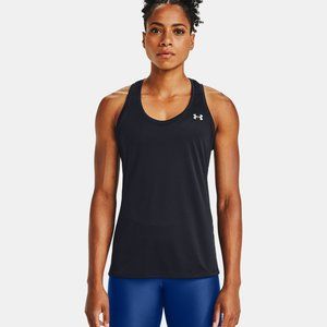 NWT - Women's UA Velocity Solid Tank / Black Large